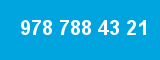 978 788 43 21